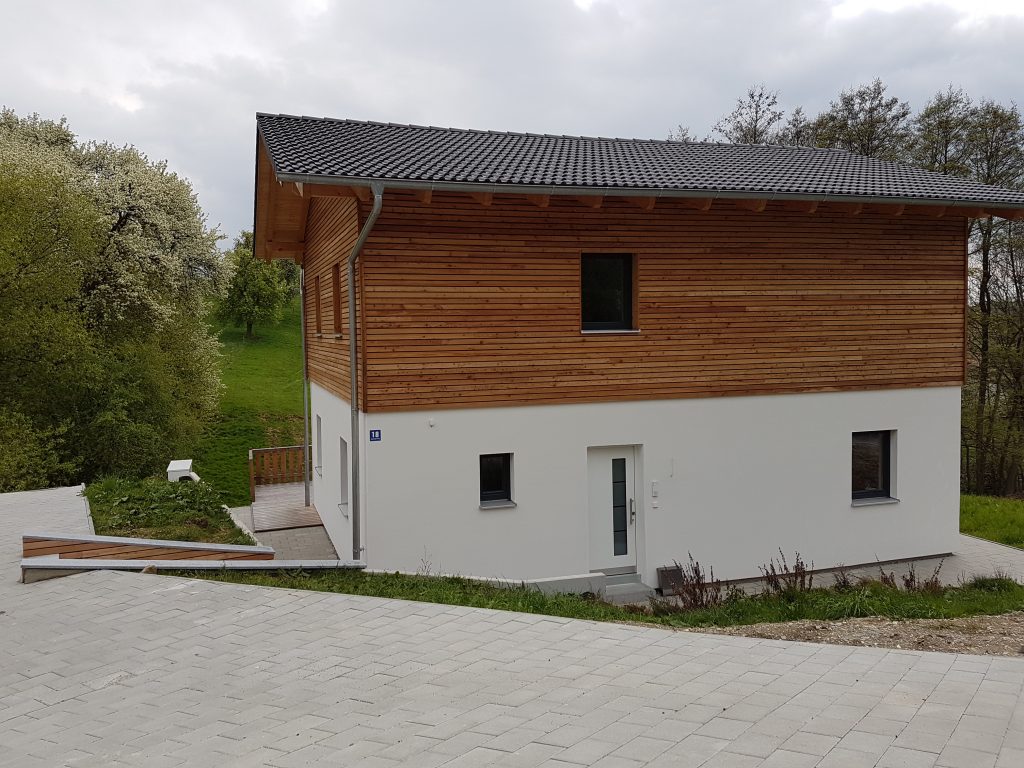 Niedrigenergiehaus in Holzständerbauweise