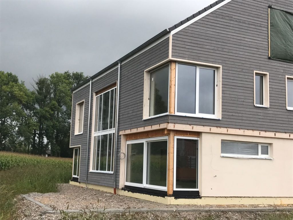 Niedrigenergiehaus in Holzständerbauweise